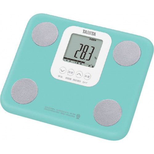 TANITA七合一體組成磅 BC-759 - 淺藍 | 日本製 | 用戶自動辨別 | 體脂磅 | 體脂計 | 香港代理三年保養