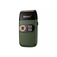 Kemei KM-2026 精鋼刀頭電動剃須刀  電鬚刨 | 理髮器 | LCD顯示 | 人體工學貼面設計