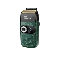 Kemei KM-2027 精鋼刀頭電動剃須刀  電鬚刨 | 理髮器 | LCD顯示 | 人體工學貼面設計