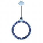 Booster SwingO 負重呼拉圈 - 藍色| 不會掉的神奇呼啦圈 | 磁療健身環 | 瘦身神器 | 矽膠按摩墊 | 香港行貨	