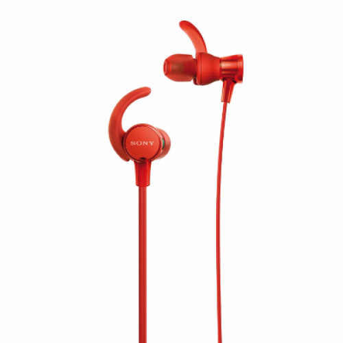 索尼 Sony MDR-XB510AS 入耳式運動耳機 紅色 MDR-XB510ASRQE 香港行貨         - 紅色