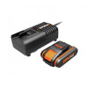 WORX 威克士 WA3601 鋰電池充電套裝 (橙色) | 2.0Ah電池+2A充電 | 香港行貨