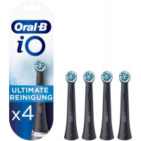 Oral-B - iO終極清潔刷頭 (黑色) (4支裝) - 黑色