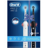 Oral-B - Pro 2900 充電電動牙刷 2支套裝(黑色+白色) - 黑色+白色2支裝