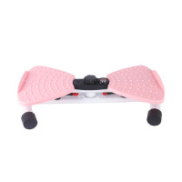 室內塑形計數扭腰機(配拉力繩) - 粉色 | 靜音扭腰機 | 阻力可調 | 旋扭減脂 | 塑身塑形 - 訂購產品