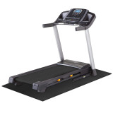 PVC跑步機專用墊 - 黑色(182*76*0.6cm) | 運動器材減震墊 | 防滑防刮墊 |  居家有氧運動必備