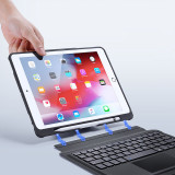 DUX DUCIS iPad專用無線觸控藍牙鍵盤 (適用ipad Air/Air2 9.7寸) | 帶筆槽保護殼