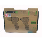 WORX 威克士 WU919 12V無刷電鑽/起子孖寶 | 無刷雙速電鑽 | 無刷衝擊起子機 | 香港行貨 ( WU132+WU130套裝)