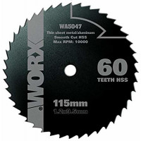 WORX 威克士  WA5047 115MM HSS多用途鋸片 | 115mm | 60T | 香港行貨 - 訂購產品