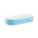 Turbo Italy TPS-D05B UV紫外光手機消毒盒 - 藍色 | 帶無線充電功能 | 殺滅99.99%細菌  | 香港行貨 - 藍色