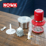 德國 NOWA NWA-403 鈦金屬塗層多功能無線攪拌機 | 碎冰碎肉 | 廚房神器 | 下煮必備
