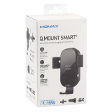 【限時清貨優惠】Momax Q.Mount 15W Smart 3 重力無線智能車充支架 自動鎖緊 CM16 | 香港行貨