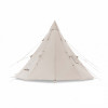 Naturehike 淵 輕奢風戶外帶煙囪口5-8人棉布金字塔帳篷 (NH20ZP012) | 約9.6平方公尺 | 防火布煙囪口設計
