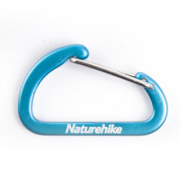 NatureHike 4cm D型鋁合金掛鉤迷你扣 (NH15A004-H) - 藍色 | 2件裝 - 藍