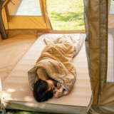 Naturehike L150 右拉鏈戶外露營睡袋 (NH20MSD05) - 綠色 | 可機洗 | 透氣舒適 - 綠