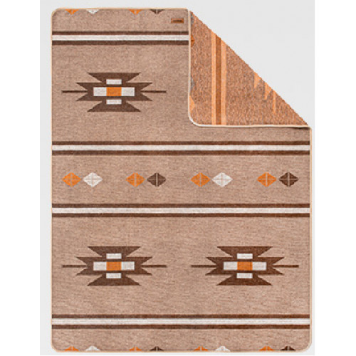 Naturehike 印第安幾何羊毛披毯 (NH20FS036) - 卡其色 | 加厚地攤 | 型格圖案 - 卡其