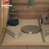 Naturehike 戶外折疊空氣纖維帆布坐墊 (NH21FCD06) - 棕色 | 3D空氣纖維 | 全棉帆布 | 露營家用 - 棕