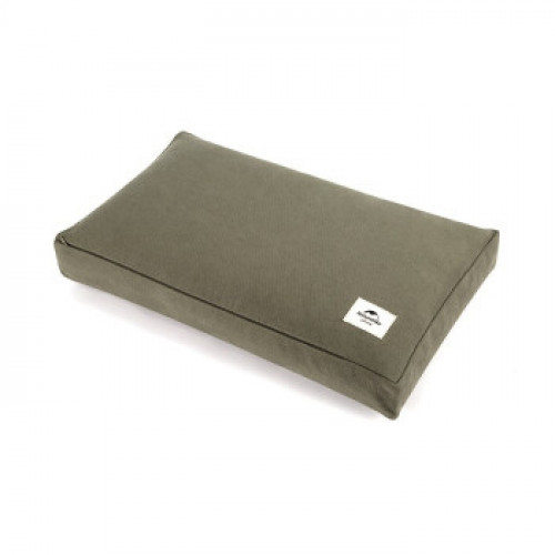 Naturehike 長型帆布腰枕背墊 (NH21PS002) - 軍綠色 | 100%棉面料 | 100%白鵝毛 - 長方型 - 軍綠