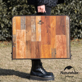 Naturehike 鹿野迷你鋁合金手提折疊桌 (NH20JJ028) - 復古色 | MDF中密度纖維板 | 輕鬆搭建折疊 - 復古色迷你款