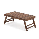 Naturehike 戶外露營桌折疊木桌 (NH20JJ031) - 柳桉木 | 便攜小桌子 | 小茶几 - 柳桉木