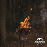 Naturehike 輕量可掛式三角焚火吊台 (NH20PJ120) | 可拆式片裝 | 圖案氣孔設計