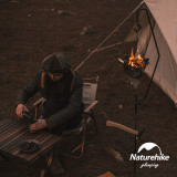 Naturehike 輕量可掛式三角焚火吊台 (NH20PJ120) | 可拆式片裝 | 圖案氣孔設計