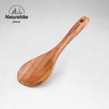 Naturehike 相思木實木餐具套裝 (NH20CJ017) - 飯鏟方彎鏟 - 方彎鏟
