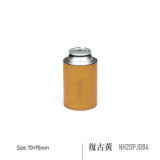 Naturehike 卡式氣罐復古皮套 (NH20PJ084) - 直罐/短罐 - 短罐