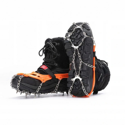 Naturehike 雪地10齒冰爪 (NH20HJ016) - 35-43碼 | 420不鏽鋼 | 防滑鞋套 - 35-43