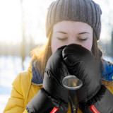Naturehike 冬季保暖防水鵝絨手套 (NH18S022-T) | 90%羽絨 | 20D400T跣水尼龍