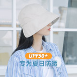 Naturehike 女裝防曬遮面漁夫帽 (NH21FS533) - 漢白玉 | 防紫外線UPF50+ - 漢白玉