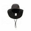 Naturehike 披肩防曬折疊漁夫帽 (NH21FS531) - 鐵黑 | 防紫外線UPF50+ | 加倍披肩面積 - 鐵黑