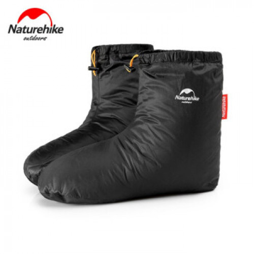 Naturehike 防水室內白鵝絨保暖鞋套 (NH18S023-T) - M碼 | 90%絨量 | 20D400T跣水尼龍 - M