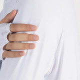 Naturehike 針織長袖遮臉防曬衣 (NH21FS025) - 白色L碼 | 防紫外線UPF50+ | 輕薄透氣 | 高效阻熱 - L - 白
