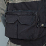 Naturehike 網布多口袋便攜背心外套 (NH21FS037) - 黑色L碼 | 輕量防潑水 | 速乾耐磨 - L - 黑