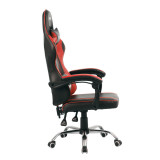Dragon War GC-005 賽車款專業電競人體運動椅 - 紅色 | 送頸枕及腰枕 | 辦公室電腦椅 | 香港行貨 - 紅色