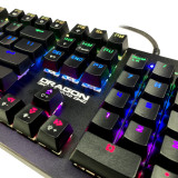 Dragon War GK-016 RGB燈效青軸電競鍵盤 | 香港行貨