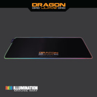 Dragon War GP-010RGB燈效專業電競滑鼠墊 | 桌墊 | 模型防花墊 | 香港行貨