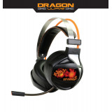 Dragon War G-HS-011 虛擬7.1聲道音樂律動燈效連咪電競耳機 | USB 接口 | 視像會議耳機 | 香港行貨