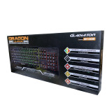 Dragon War GK-008 彩虹背光機械軸電競鍵盤 | 香港行貨