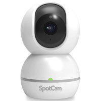 SpotCam EVA2 360 8倍變焦雲台智能網路攝錄機 | 100度視角 | 人體追踪功能 | 香港行貨