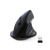 iClever TM231G無線人體工學60度可充電垂直滑鼠 | 2.4GHz | 有線6按鈕 | 2000 dpi | 香港行貨