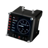 羅技 Logitech G Flight Instrument Panel 專業模擬飛行 LCD 多功能儀表控制器 945-000027 香港行貨