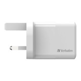 Verbatim 66633 2插20W USB快速充電器 | PD 3.0 | QC 3.0 | 香港行貨