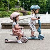 Scoot & Ride Highwaykick1 2合1三輪平衡滑步車 - 灰藍 | 適合1歲以上兒童 | 香港行貨 - 灰藍