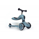 Scoot & Ride Highwaykick1 2合1三輪平衡滑步車 - 灰藍 | 適合1歲以上兒童 | 香港行貨 - 灰藍