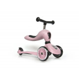 Scoot & Ride Highwaykick1 2合1三輪平衡滑步車 - 粉紅 | 適合1歲以上兒童 | 香港行貨 - 粉紅