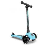 Scoot & Ride - Highwaykick3 三輪平衡滑步車 - 藍色 | 適合3歲以上兒童 | LED閃光車輪 | 香港行貨 - 藍色