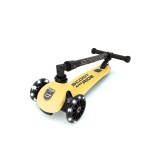 Scoot & Ride - Highwaykick3 三輪平衡滑步車 - 黃色 | 適合3歲以上兒童 | LED閃光車輪 | 香港行貨 - 黃色