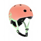 Scoot & Ride 可調校兒童LED閃燈頭盔 - XXS-S桃紅 | 香港行貨 - XXS-S桃紅